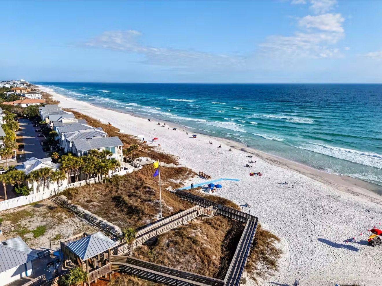 Coastline in Santa Rosa Beach, Florida
